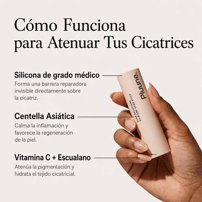Pluune - Stick Clínico Reparador de Cicatrices